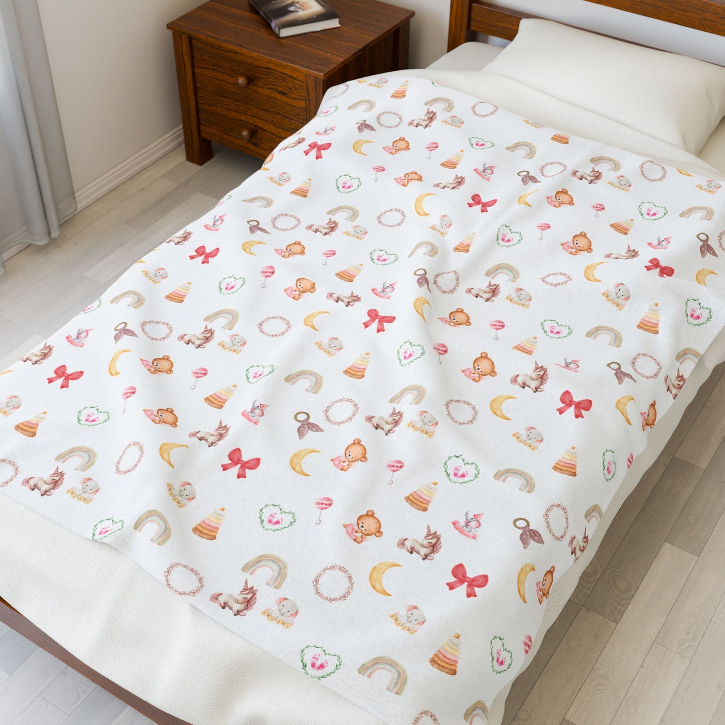 Baby Velveteen Plush Blanket