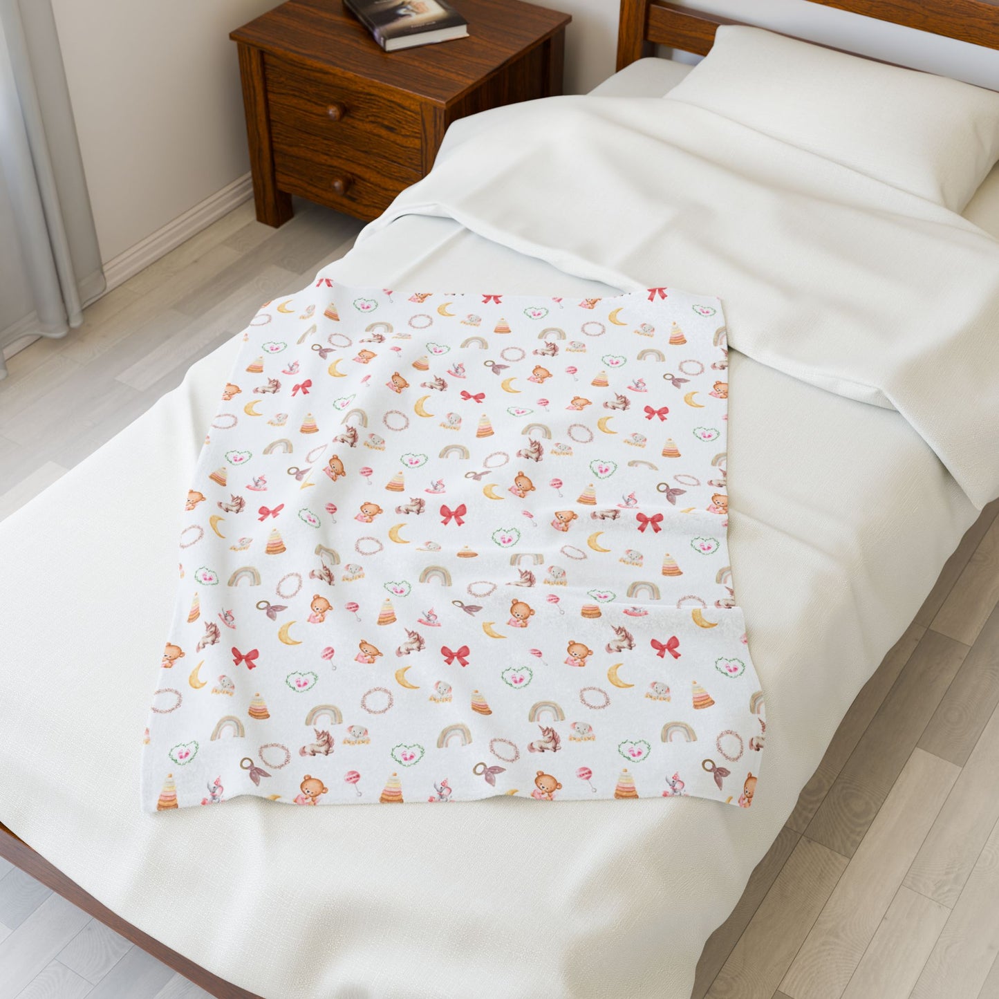 Baby Velveteen Plush Blanket
