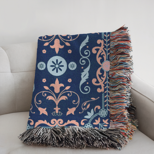 Elegent Accent Woven Blanket