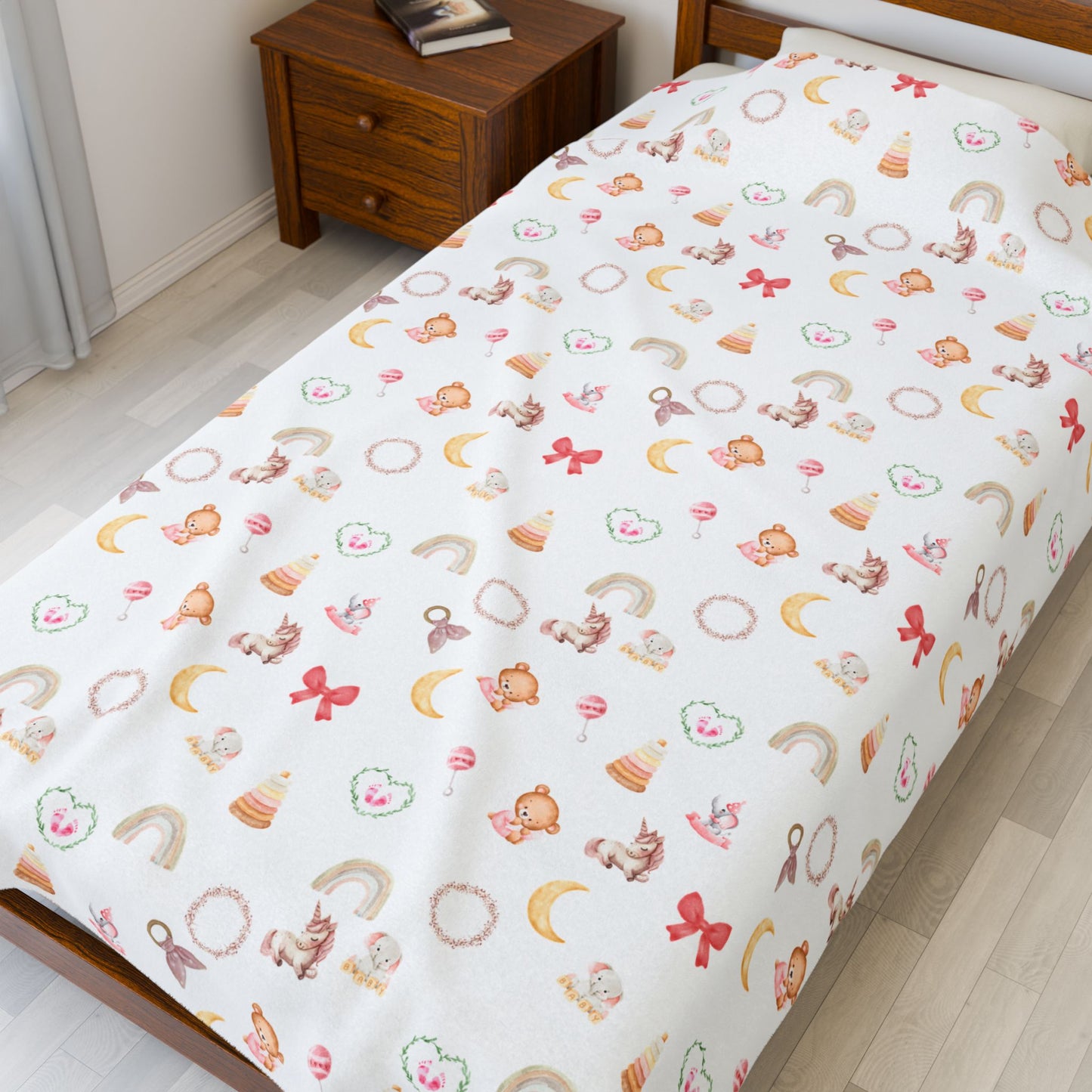 Baby Velveteen Plush Blanket