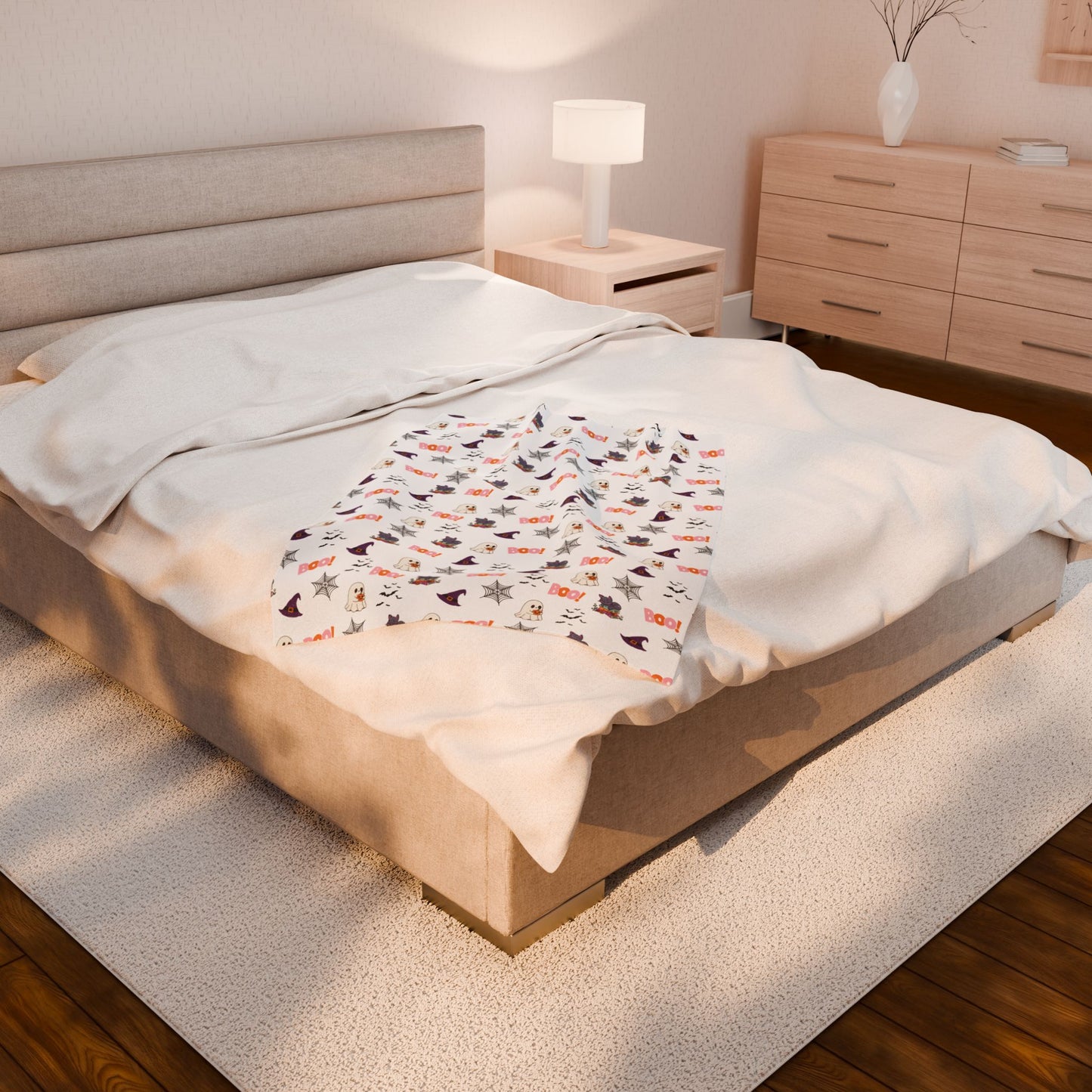 Halloween Velveteen Plush Blanket
