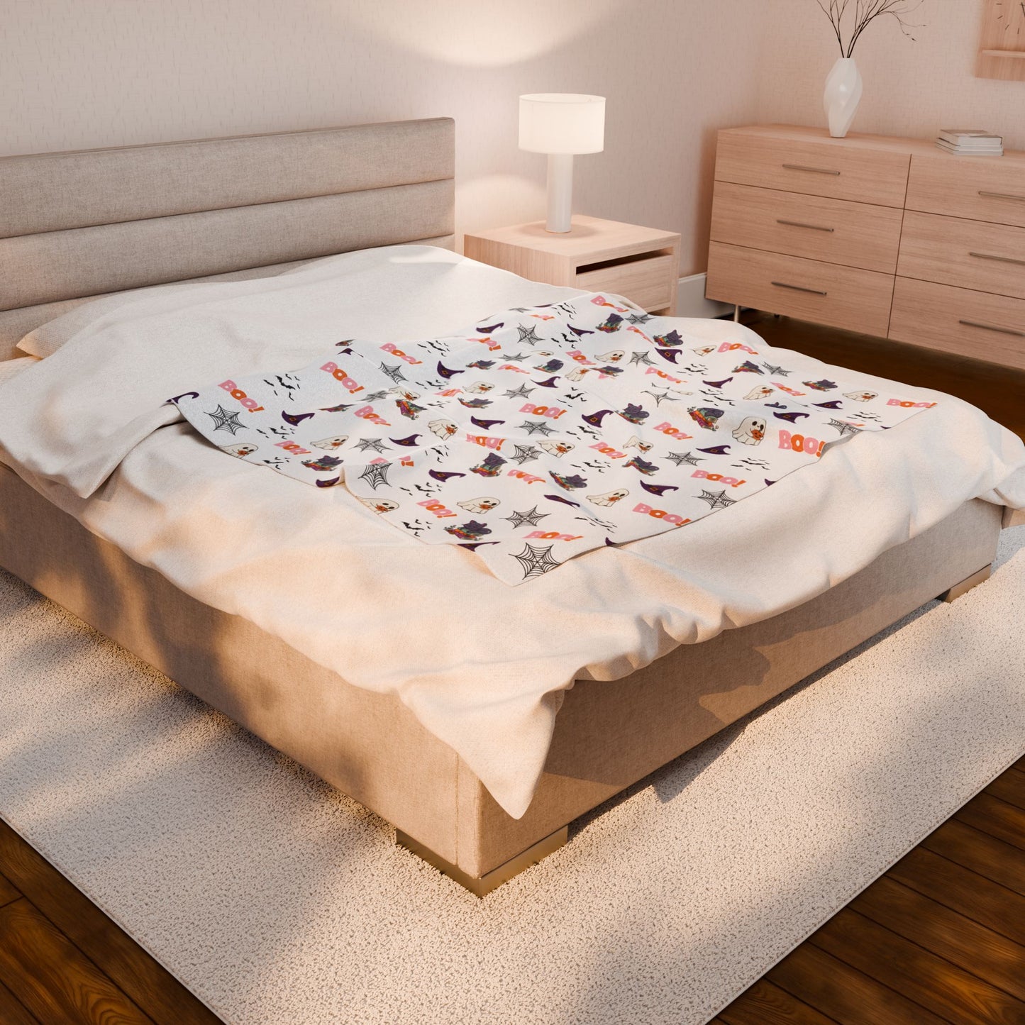 Halloween Velveteen Plush Blanket