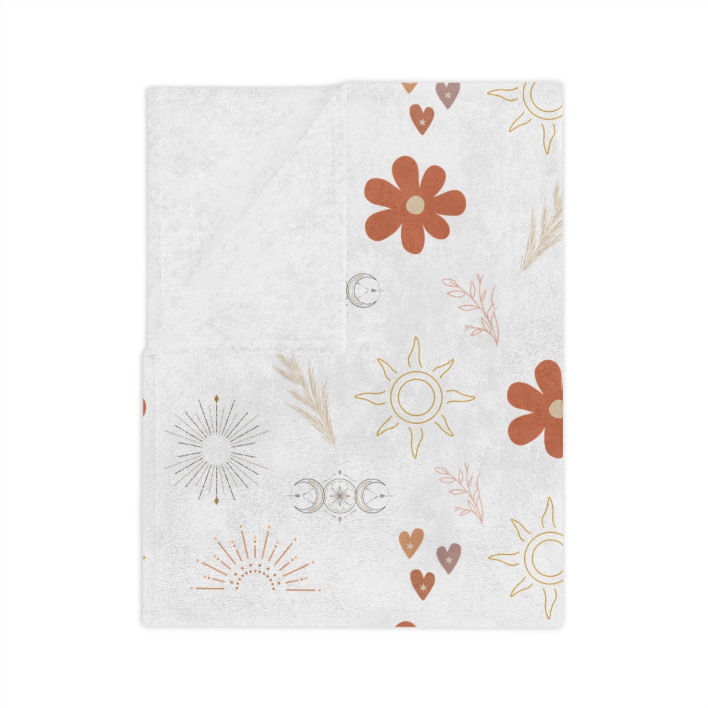Cozy Floral Microfiber Blanket