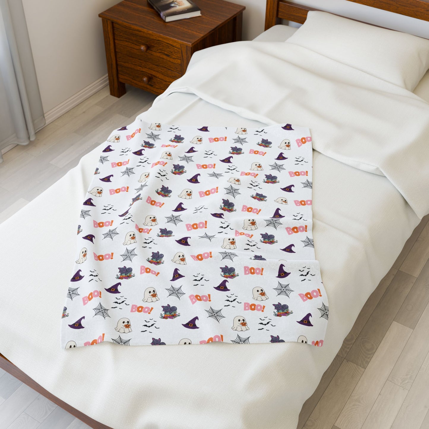 Halloween Velveteen Plush Blanket