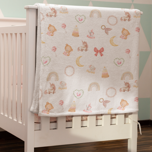 Baby Velveteen Plush Blanket