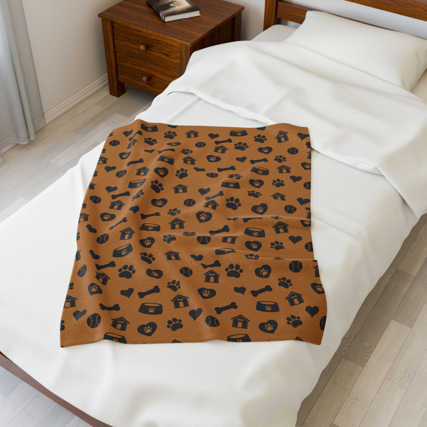 Cozy Pet Velveteen Plush Blanket